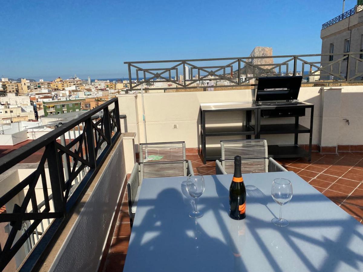 Apartment With Solarium/Terrace. Calpe Kültér fotó
